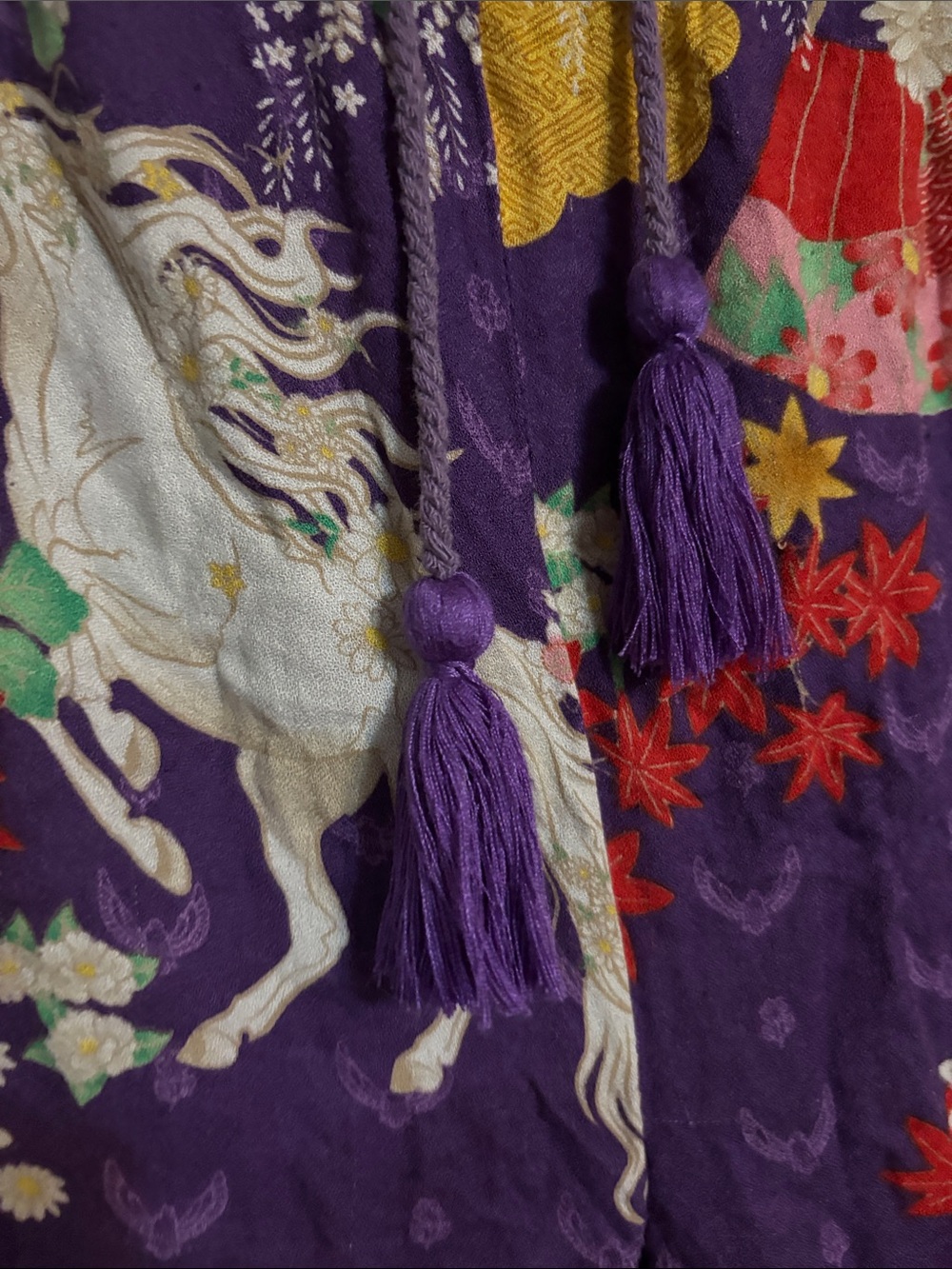 Spell Purple Wild horse pajama pants - Picture 3 of 4